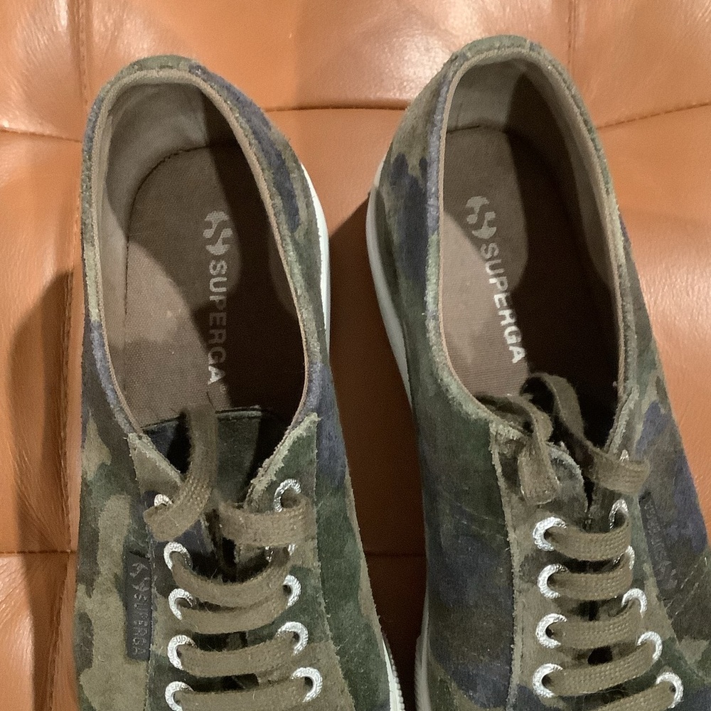 VGUC Superga suede platform sneakers, size US W9 / EU 40 - Picture 9 of 9